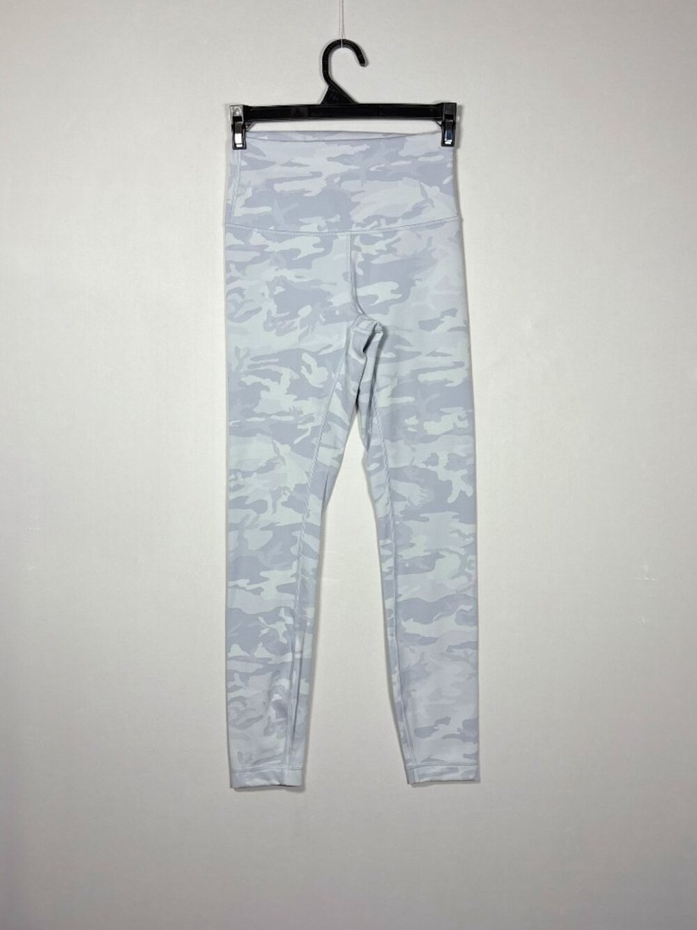 Lululemon Wunder Under HR Tight White Incognito Camo Jacquard Ribbed Size 4